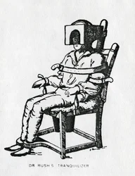 Cadeira do Tranquilizador do Dr. Rush